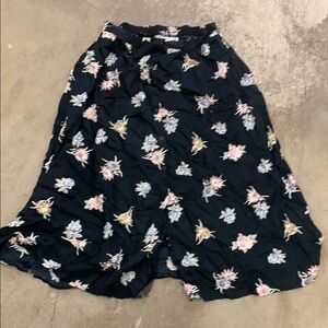 Vintage Jessie button front maxi skirt